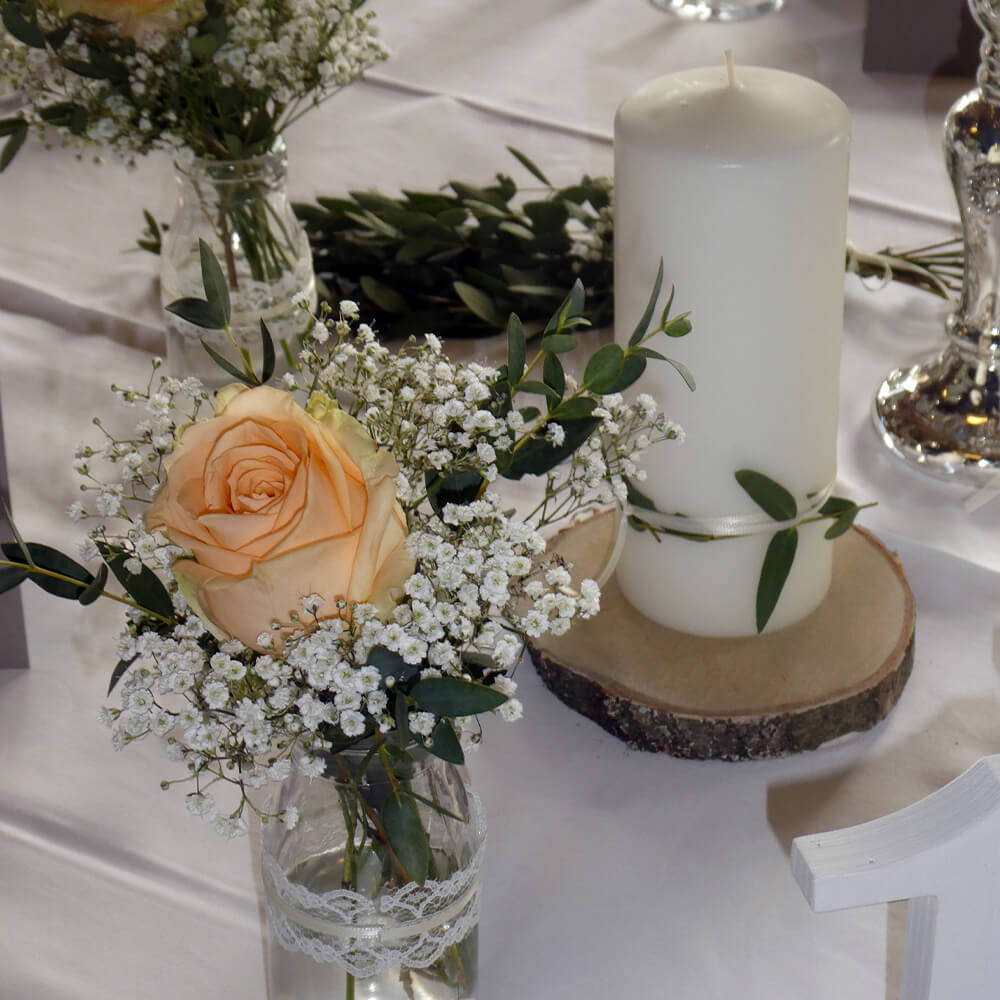 GV-M-02 Glasvase Milchflasche-Vintage