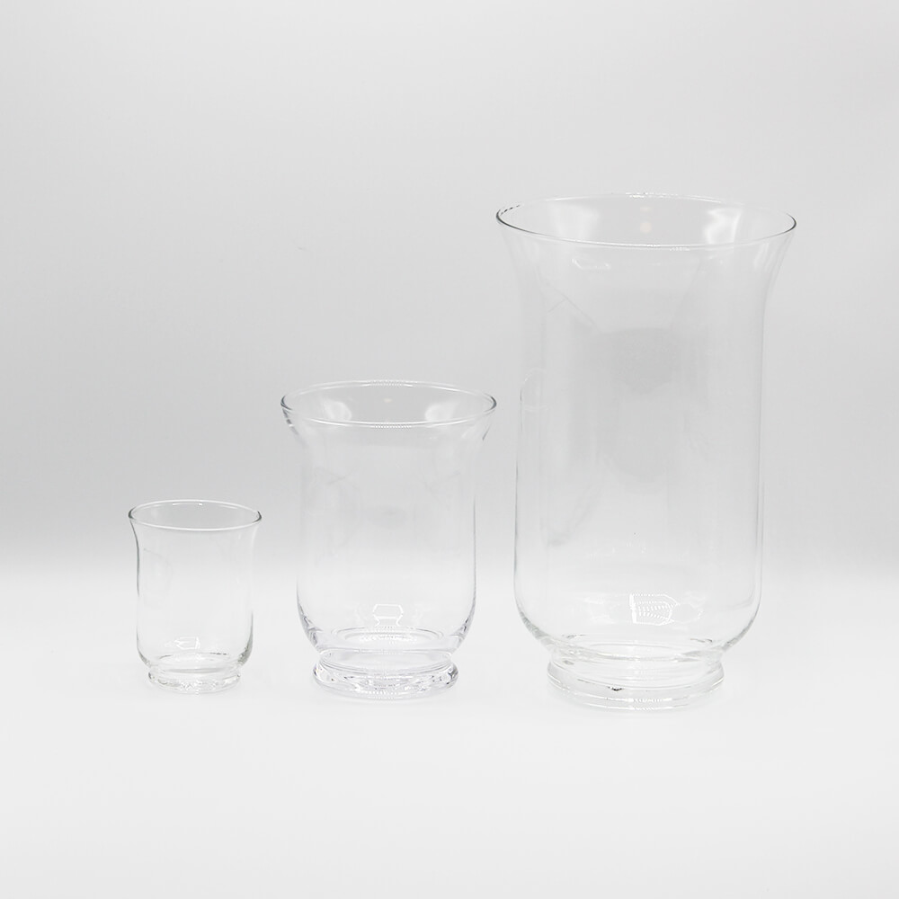 GV-W-001-002-003 Mitha Windlicht Glasvase