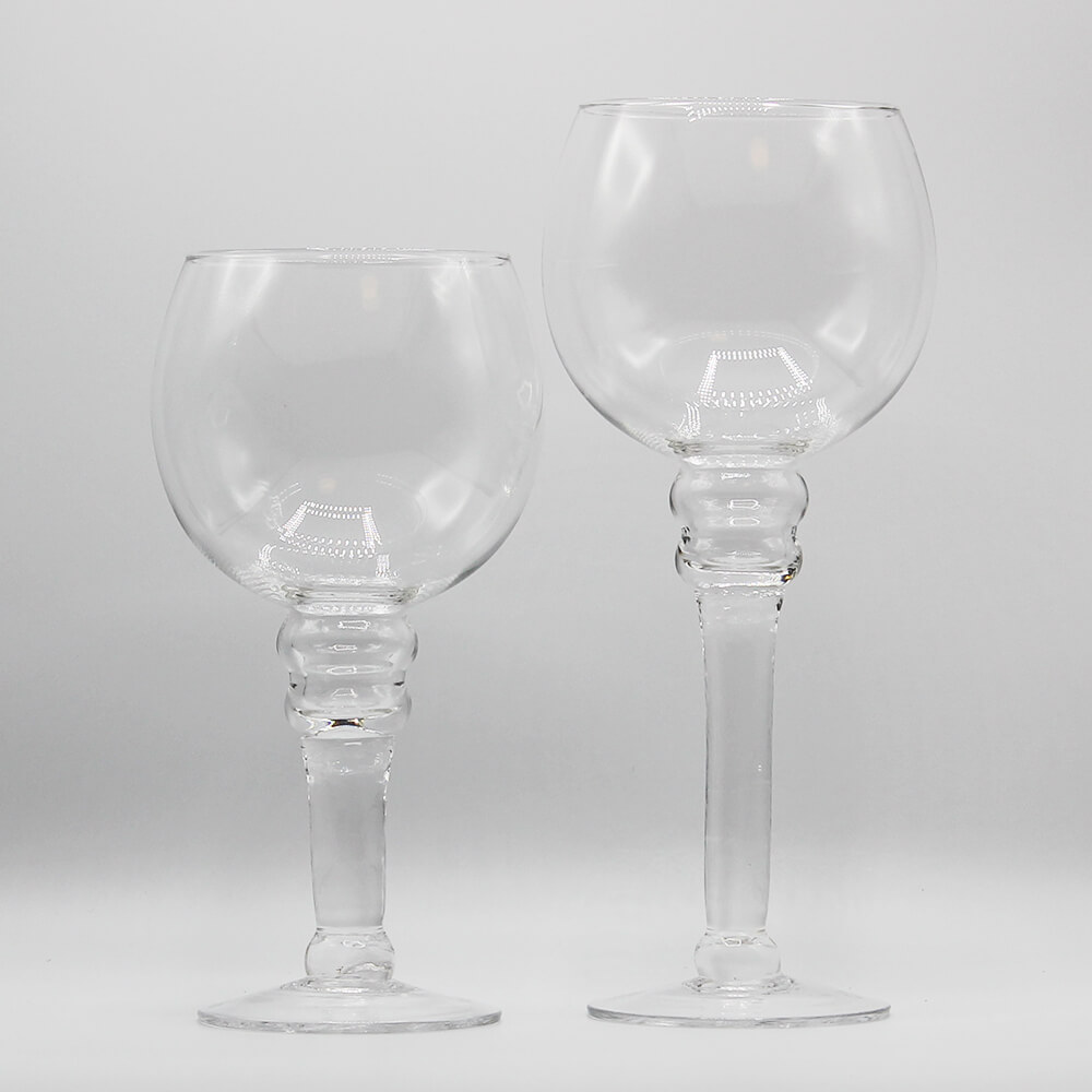 GV-P-001 - 002 Windlicht Glasvase Bella Pokal