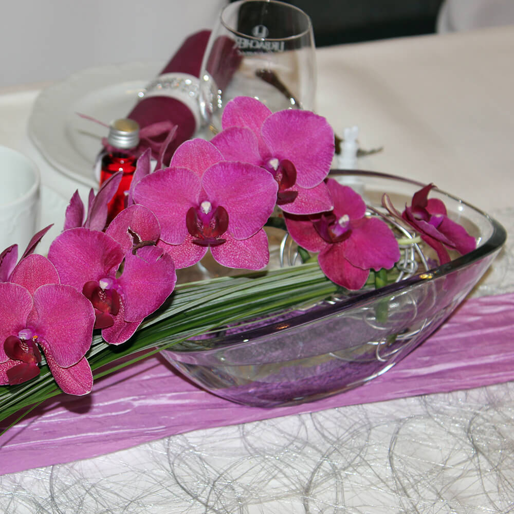 GV-S-001 und 002 Glasvase Schiffchen