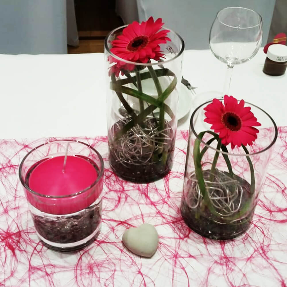 GV-Z-005 und 006 Glasvase Sany