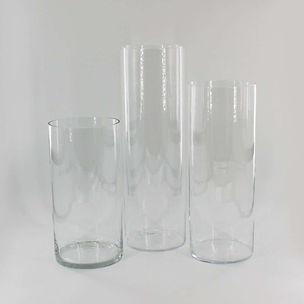 GV-Z-014-015-016 Luna Glasvase Zylinder