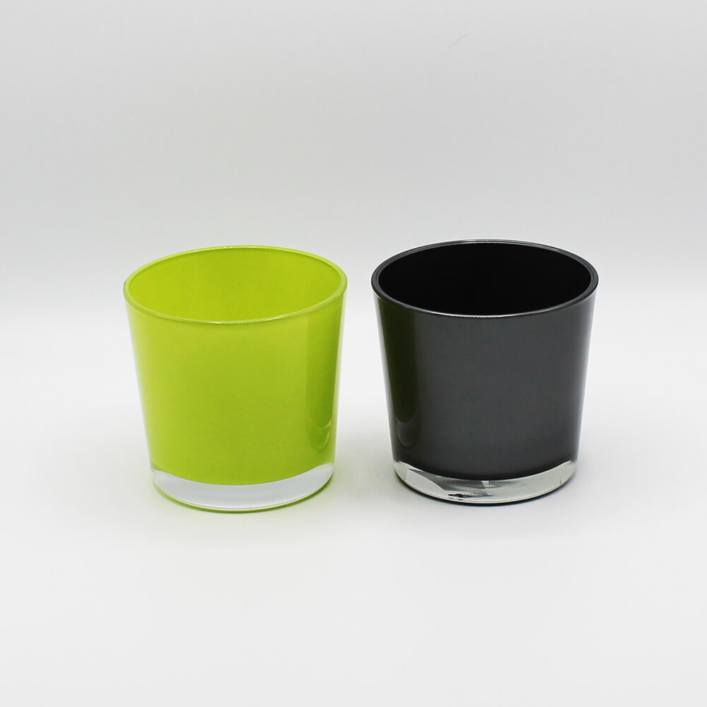 GV grün 07 - GV-sw mat 08 Glasvase Connor