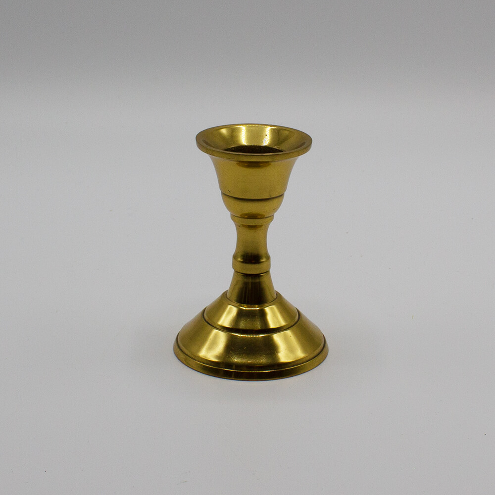 MKV - 001 Metallkerzenständer Gold