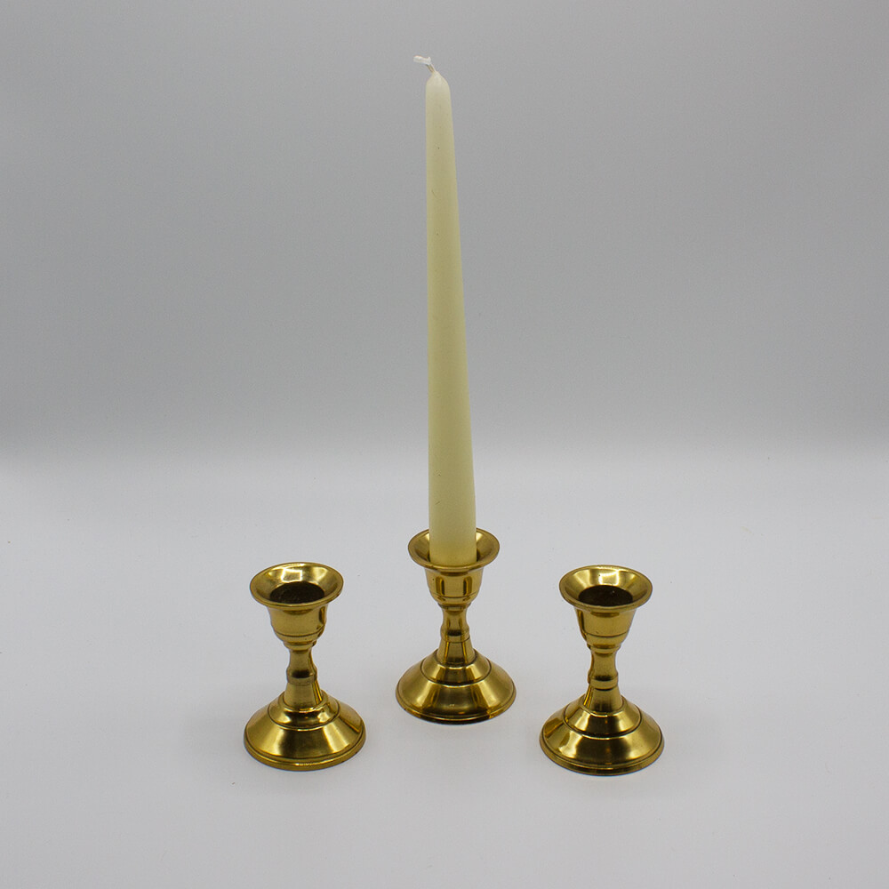 MKV - 001 Metallkerzenständer Gold