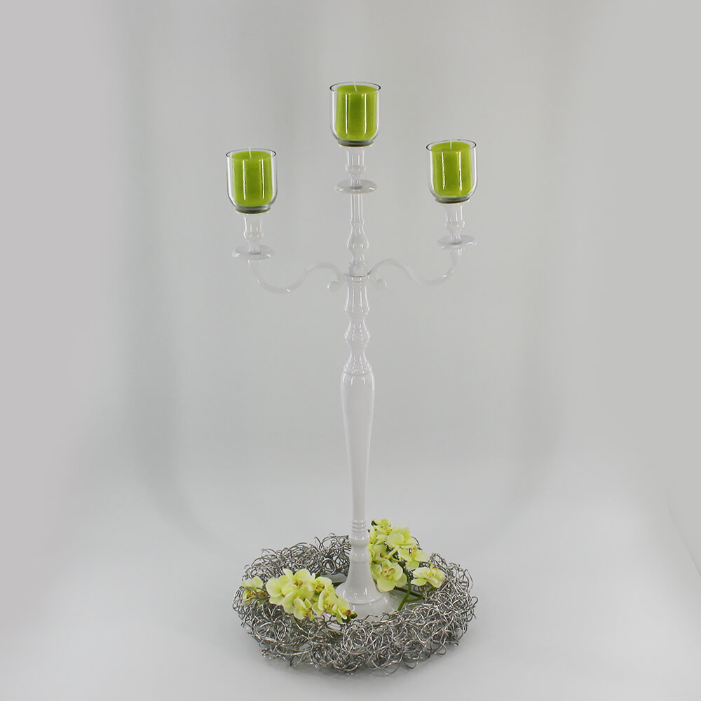 GE-K-01 Glaseinsatz klar für Kerzenständer