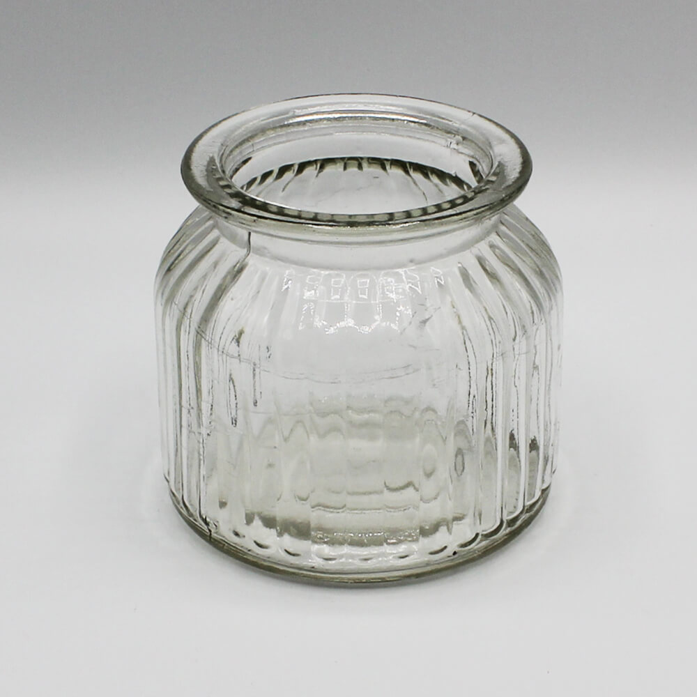 GV-V-002 Glasvasen Vintage gerippt