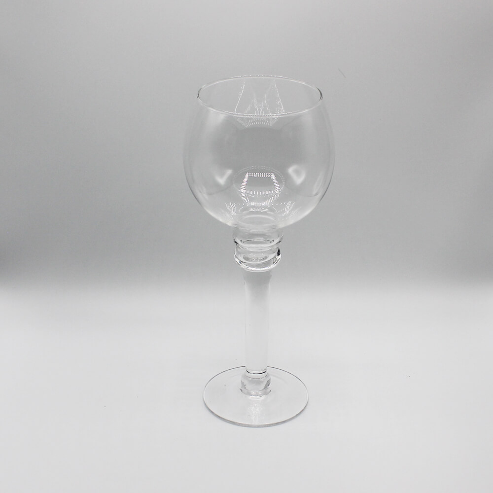 GV-P-002 Windlicht Glasvase Kugel "Bella Pokal"