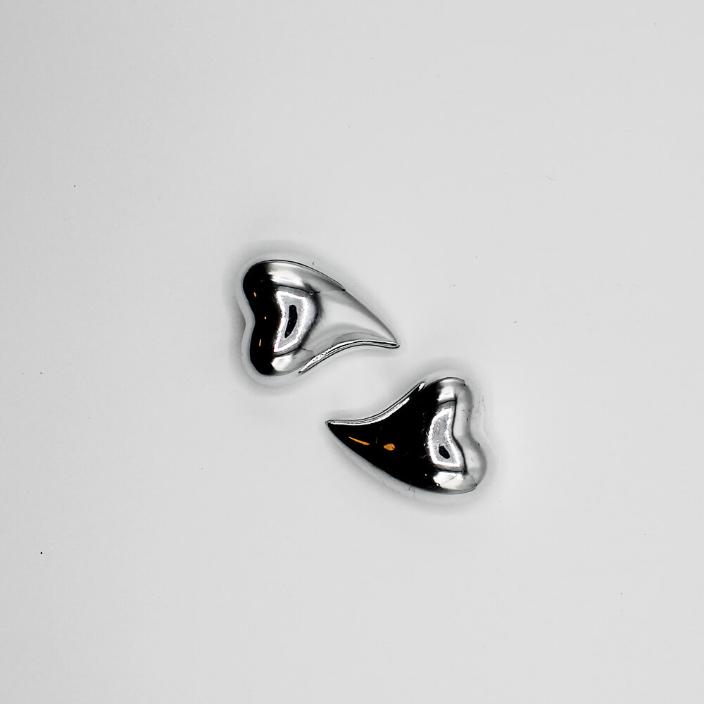 KHS-01 Keramikherzen silber