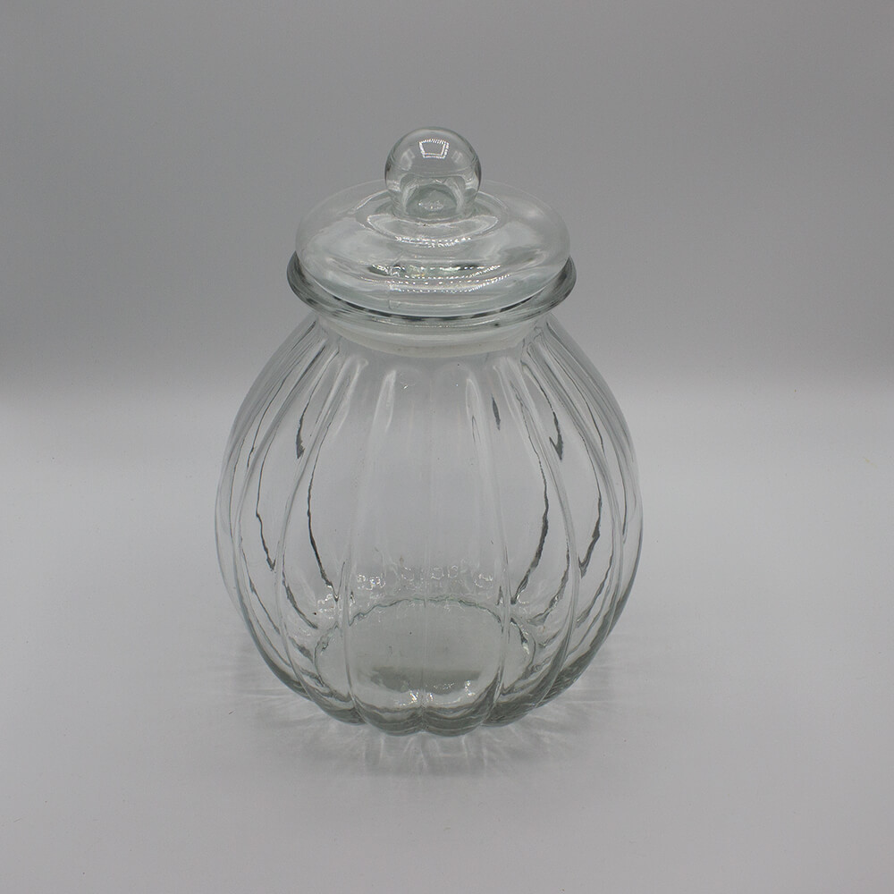 Bonboniere Glas mit Öffnung