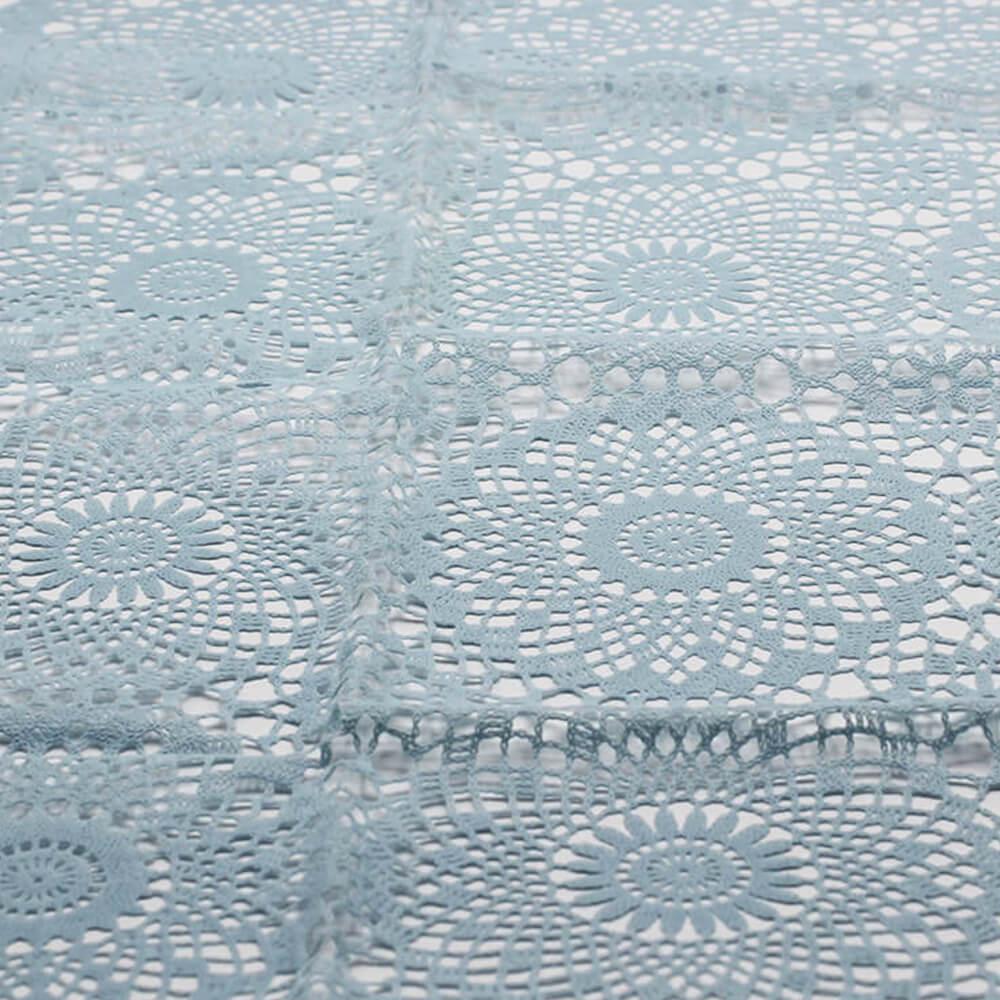 TLG-001 Tischläufer gemustert hellblau