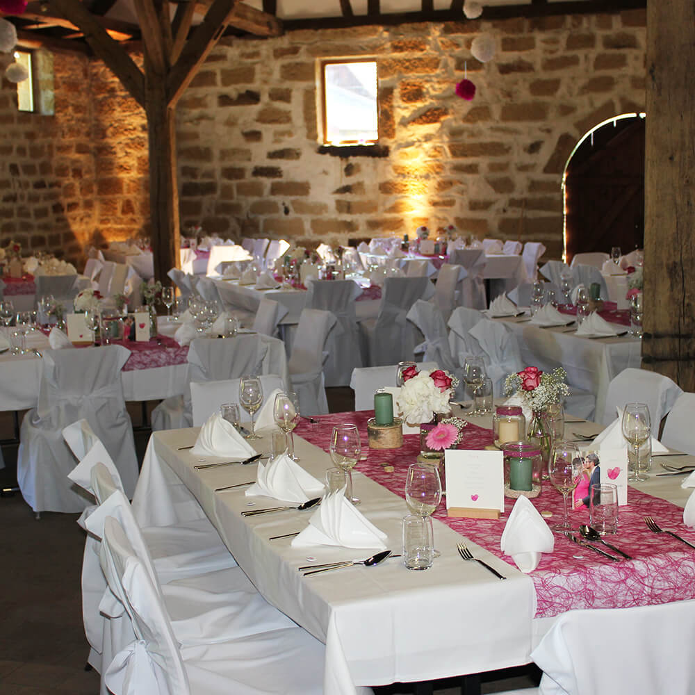 TI-BW-001 Tischdecken Baumwolle - rechteckig